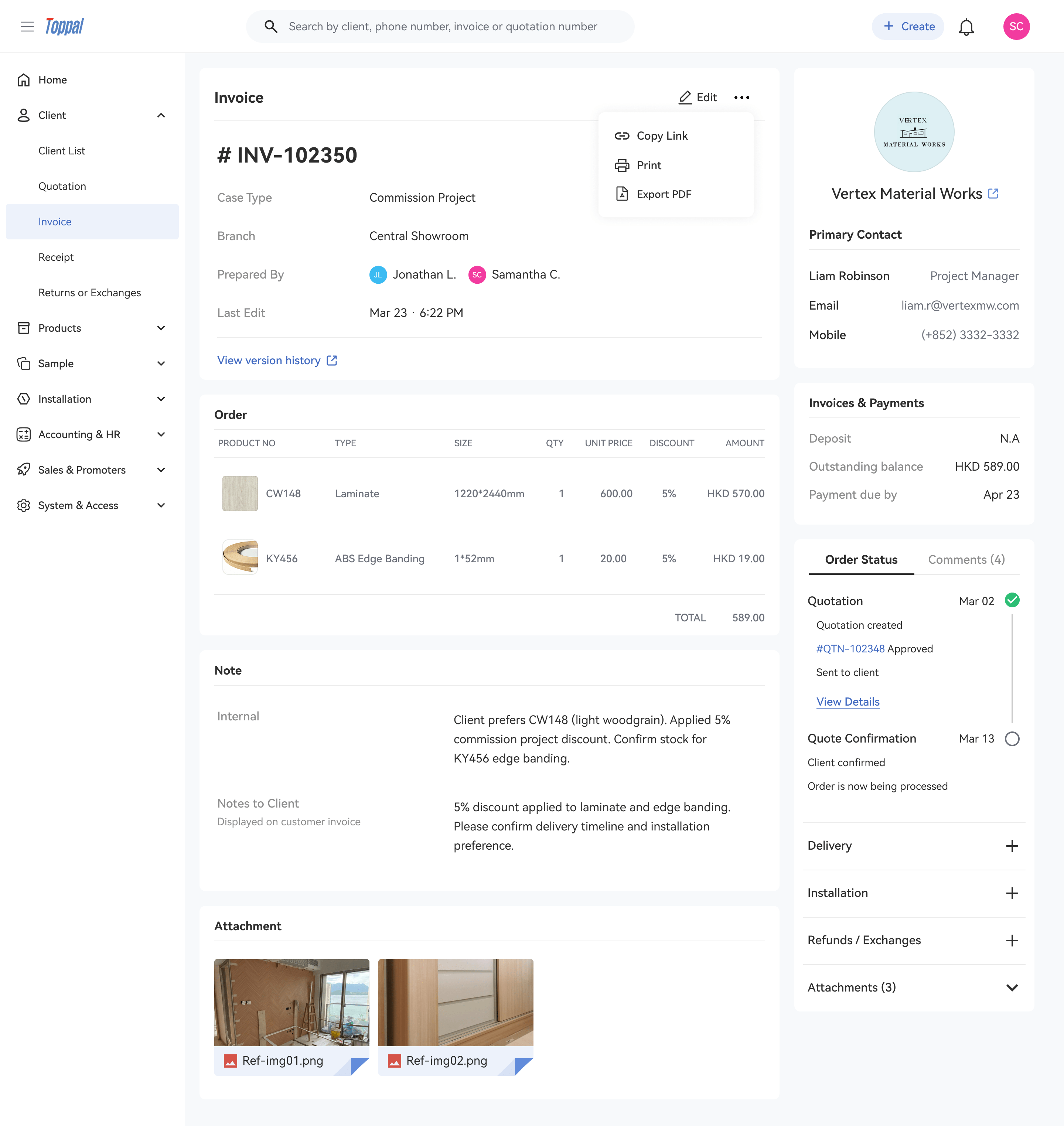 Toppal_Invoice